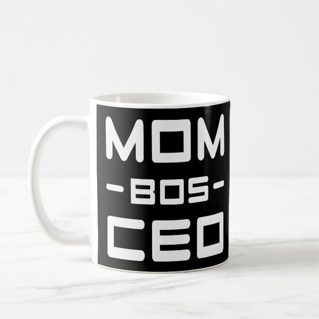 Taza De Café Ideas divertidas de los regalos de Boss de las (Izquierda)