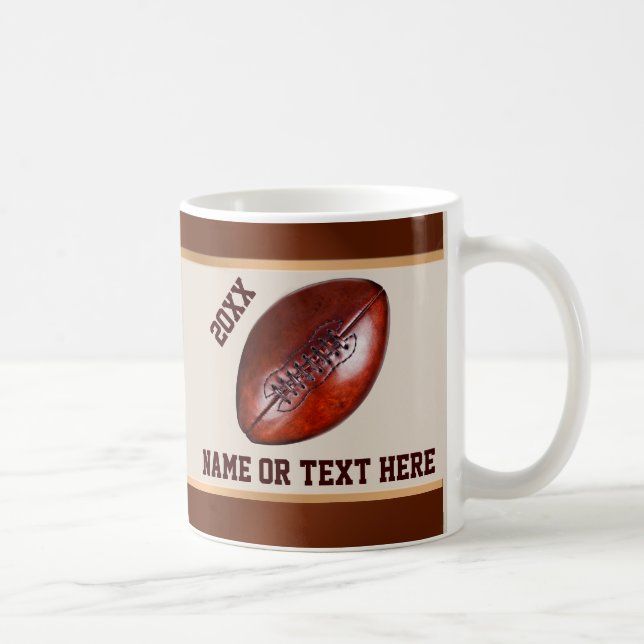 Taza De Café Ideas personalizadas del regalo del fútbol para (Derecha)