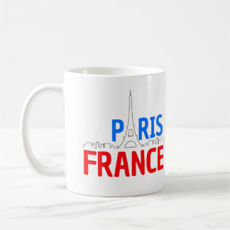 Taza De Café Idée cadeau Paris France, Baguette, Eiffel, Psg