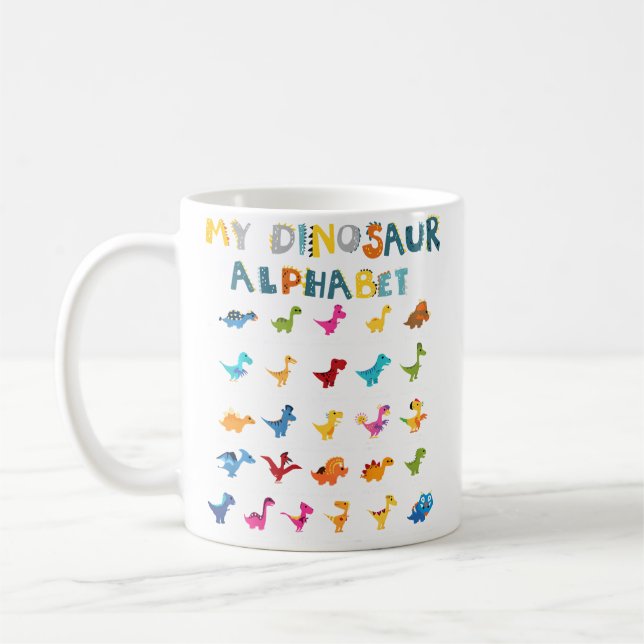 Taza De Café Identificación de Dinos (Izquierda)