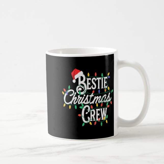 Taza De Café Ie Christmas Crew Funny Friend Matching Friends  (Derecha)