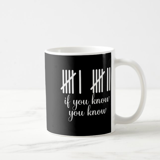 Taza De Café If You Know You Know Funny 67 Meme  (Derecha)
