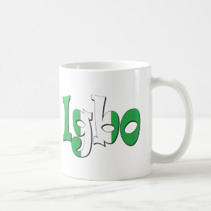 Taza De Café Igbo (bandera nigeriana)