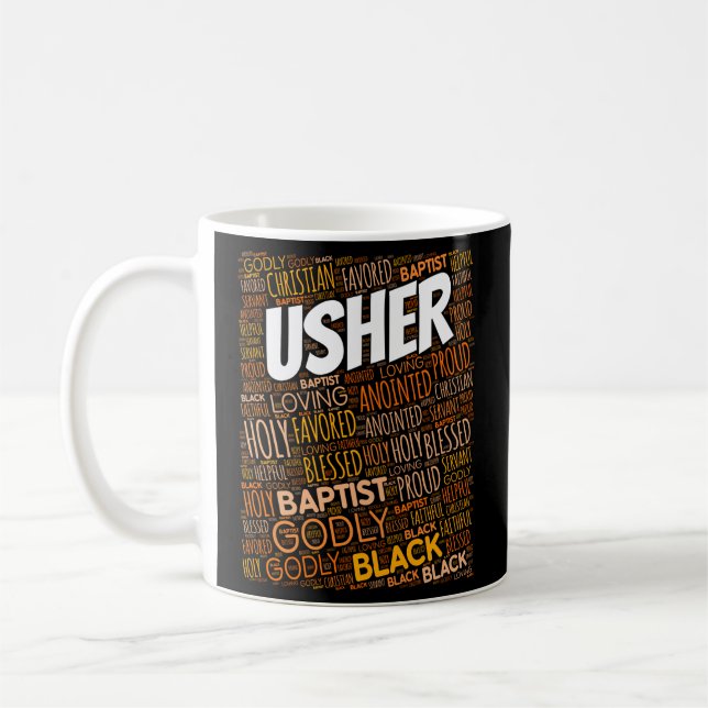 Taza De Café Iglesia Bautista del Consejo de Usher (Izquierda)