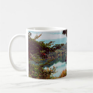 Taza De Café Iglesia de Asunción en el Lago Bled Eslovenia en e