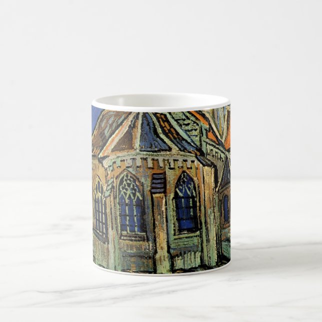 Taza De Café Iglesia de Auvers-sur-Oise por Vincent van Gogh (Centro)