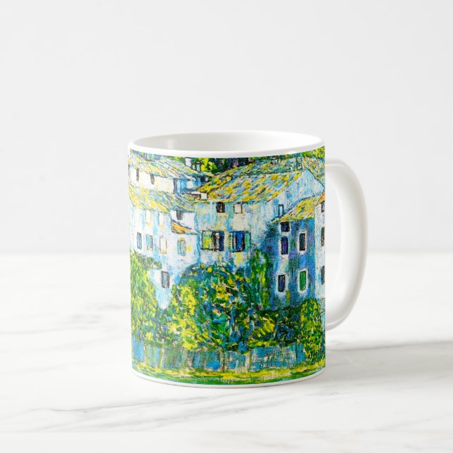Taza De Café Iglesia de Cassone Gustav Klimt (Anverso derecho)