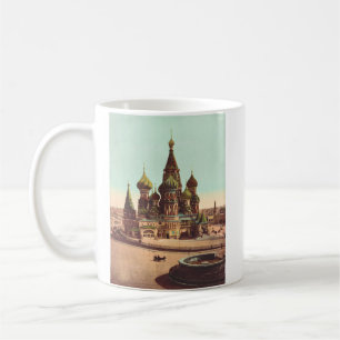 Taza De Café Iglesia de San Basil, Plaza Roja de Moscú