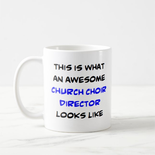 Taza De Café iglesia del director del coro, impresionante (Izquierda)