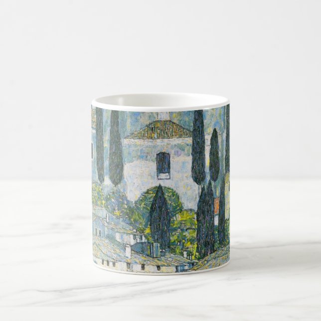 Taza De Café Iglesia (Kirche) en Cassone, por Gustav Klimt (Centro)
