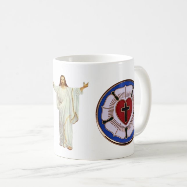 Taza De Café Iglesia luterana regalo café Mug (Anverso derecho)