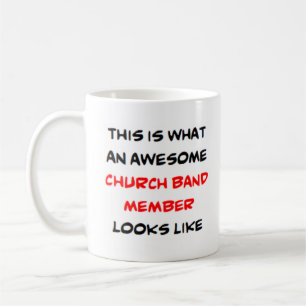 Taza De Café iglesia miembro de banda, impresionante
