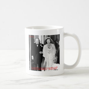 Taza De Café Iglesia y famosa cita de matrimonio