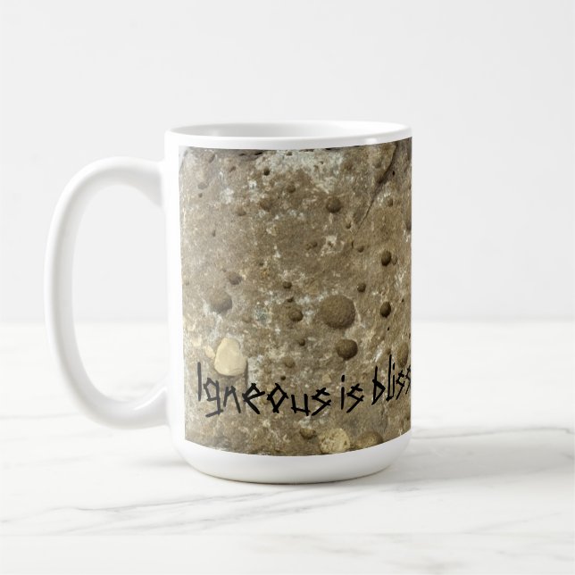 Taza De Café Ígnea es la dicha (Izquierda)