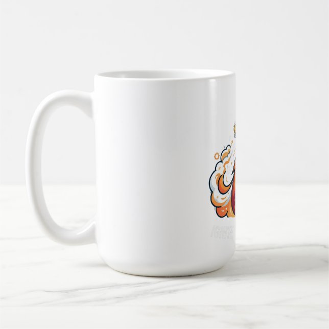 Taza De Café Ignite Your Potential Rocket Brain Motivational Gr (Izquierda)