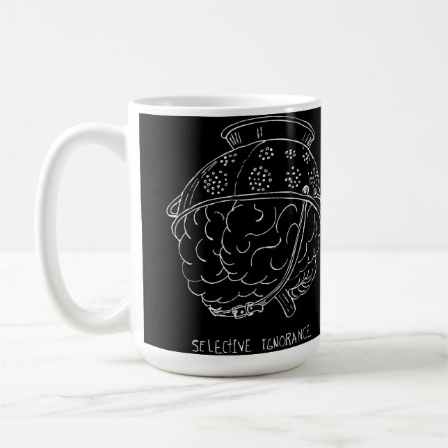 Taza De Café Ignorancia Selectiva (Izquierda)