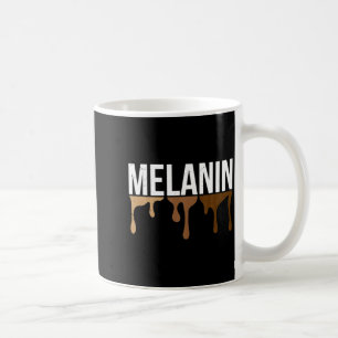 Taza De Café igualdad de melanina color de piel anti juneteenth