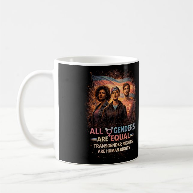 Taza De Café Iguales Bajo Cada Bandera (Izquierda)