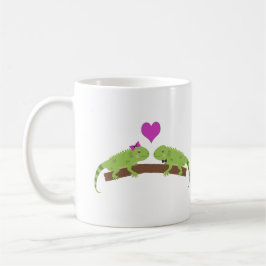 Taza De Café Iguana amor