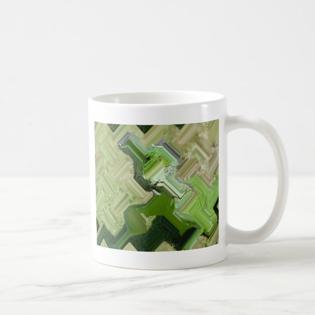 Taza De Café Iguana verde (Derecha)