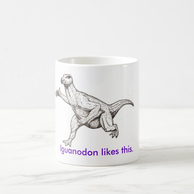 Taza De Café Iguanodon tiene gusto de éste (Centro)