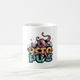 Taza De Café Iker El Café Del Octopus