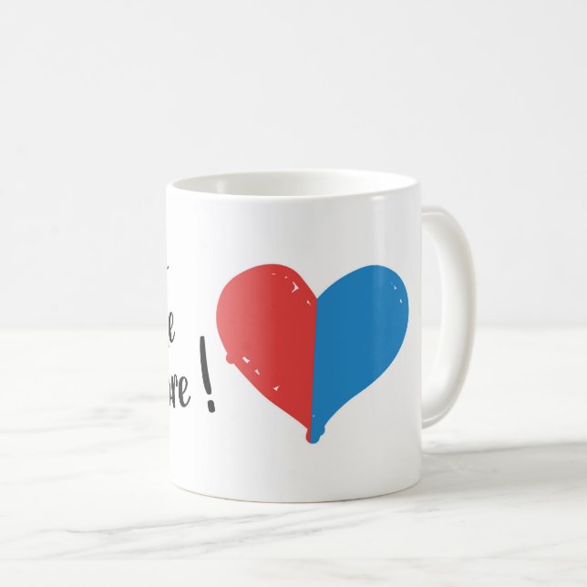 Taza De Café Il mio cantone del cuore Ticino (Anverso derecho)