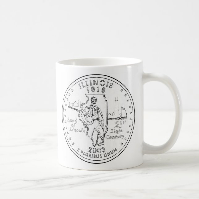 Taza De Café Illinois (Derecha)