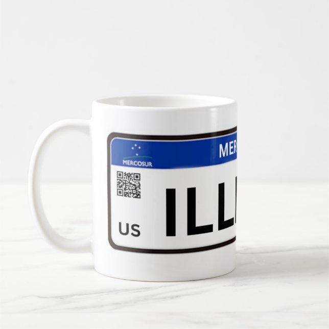 Taza De Café Illinois Mercosur (Izquierda)