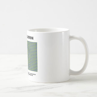 Taza De Café Ilusión del movimiento (ilusión óptica)
