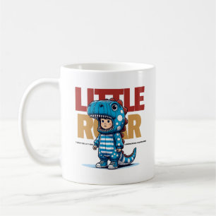 Taza De Café Ilustración adorable de pequeños sueños Arte paste