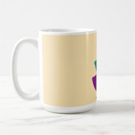 Taza De Café Ilustración boho de hojas