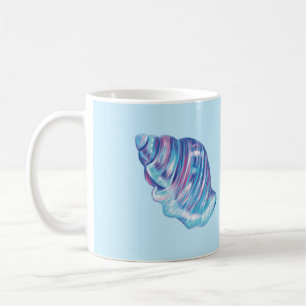Taza De Café Ilustracion colorido de lecho marino con arco iris