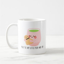 Ilustracion Cute Matcha Tea Hug