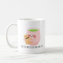 Taza De Café Ilustracion Cute Matcha Tea Hug