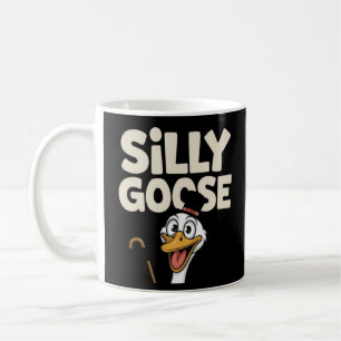 Taza De Café Ilustracion de arte Cabeza boba, Capucha goosa div