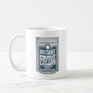 Taza De Café Ilustracion de arte instantáneo de café pop