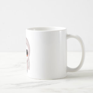 Taza De Café Ilustración de búho pequeño y lindo