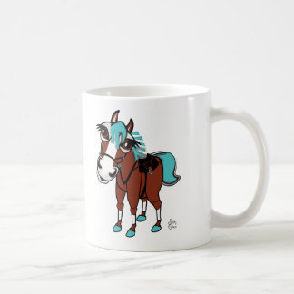 Taza De Café ilustracion de caballo sin texto