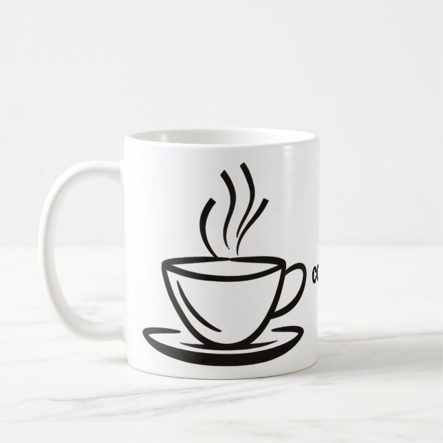 Taza De Café Ilustracion de café. (Izquierda)