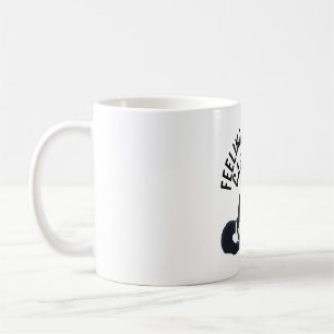 Taza De Café Ilustracion de café Lemur lindo Primato de Madagas