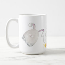 Taza De Café Ilustracion de caza personalizada de huevos de pas