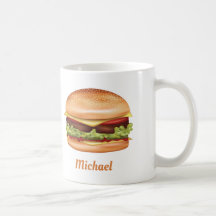 Ilustración de comida rápida de hamburguesa con no