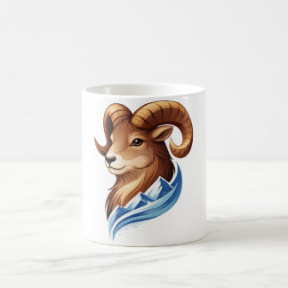 Taza De Café Ilustración de Espíritu de la Naturaleza