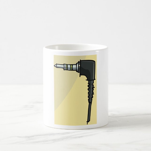 Taza De Café ILUSTRACION de gadget tecnológico del conector de  (Subido por el creador)