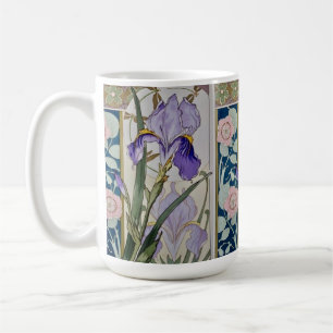 Taza De Café Ilustración de Iris Vintage