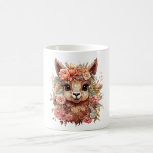 Taza De Café Ilustración de la naturaleza de la llama – Diseño 