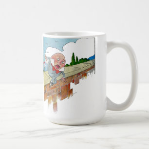 Taza De Café Ilustracion de la poesía infantil de Humpty Dumpt