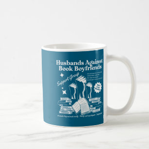 Taza De Café Ilustración de libro Maridos Contra Novios de Libr