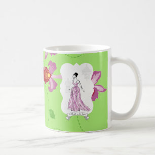 Taza De Café Ilustracion de moda Fois à Paris